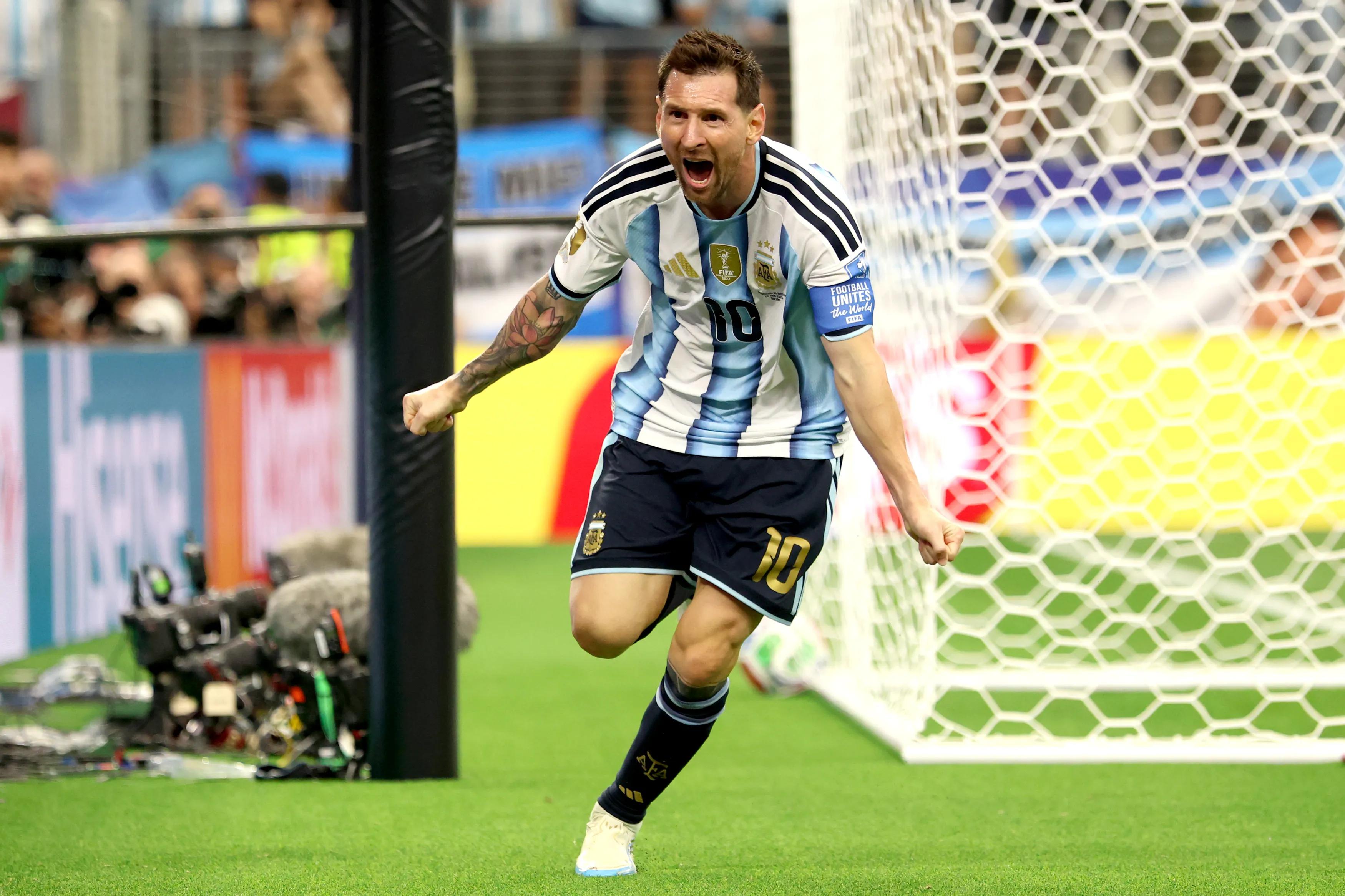 Argentina vs Nigeria · Messi Enters Record Books (Historic Achievement)