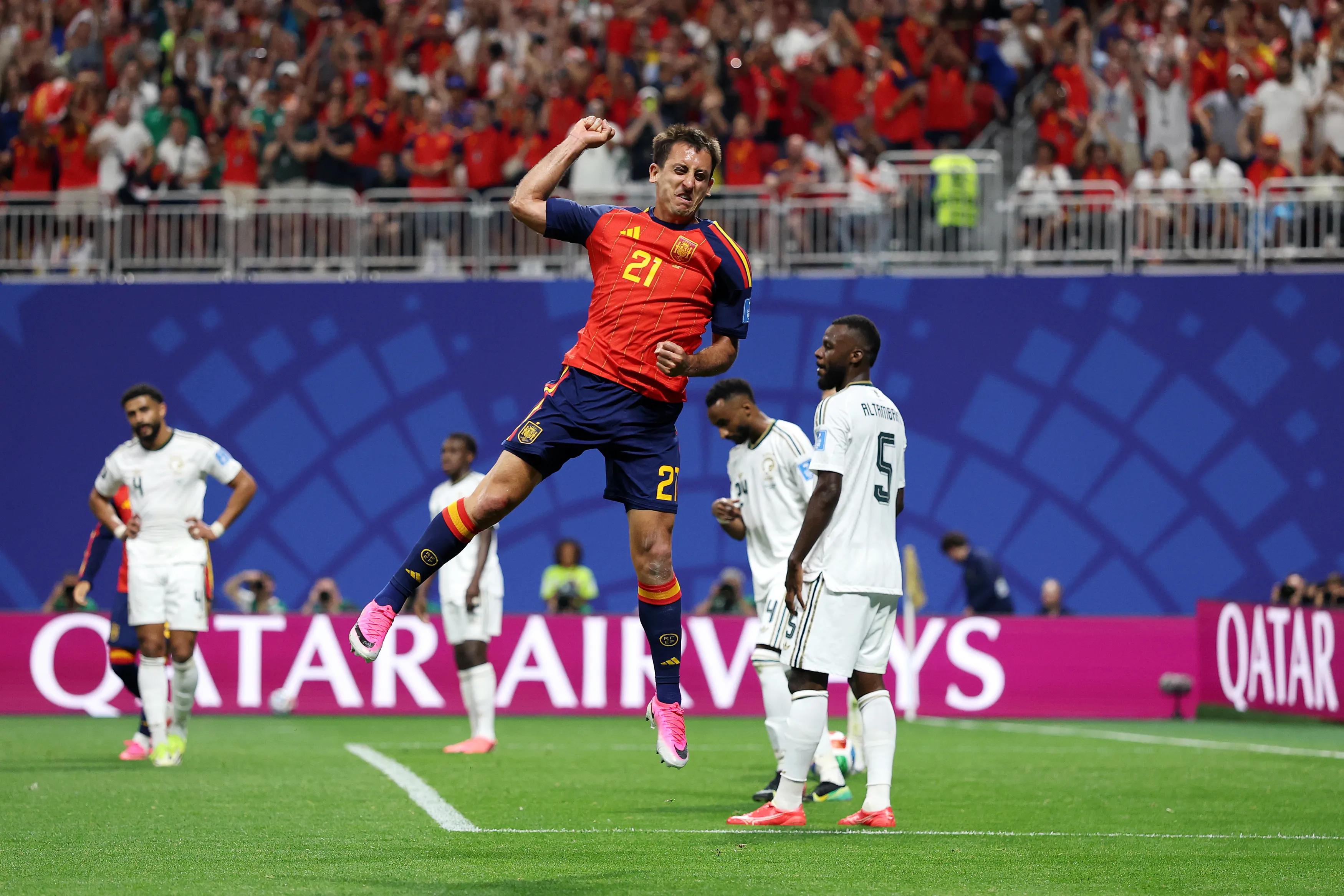 Spain vs Saudi Arabia · Statement Victory Message (Match Significance)